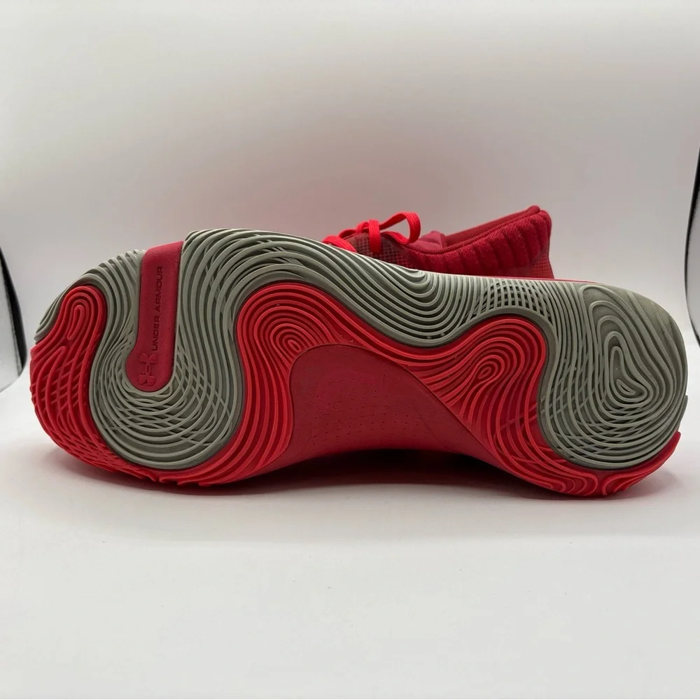 Under Armour Anatomix Spawn Red Men’s 3021263-603‎ Size 13 Basketball Shoes